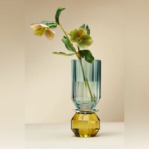 Cut Glass vase by Anthropologie
